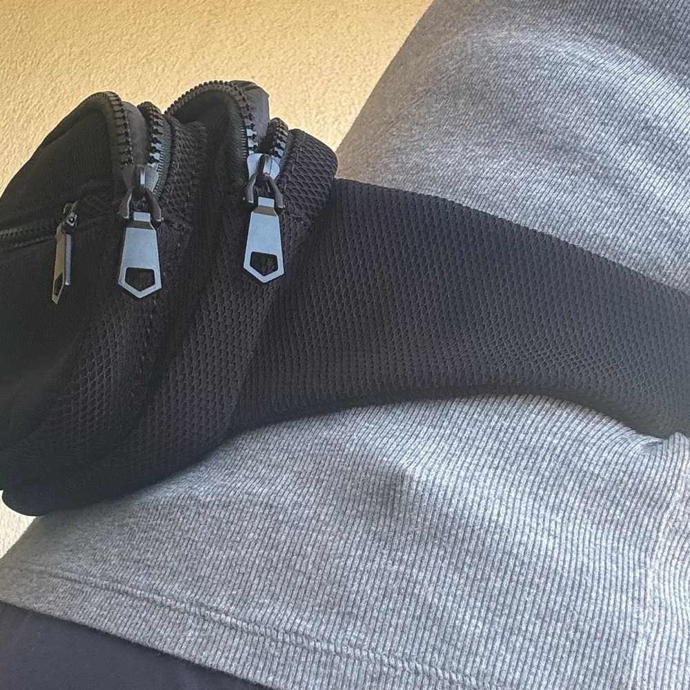 Black Waist Bag/ Fanny pack